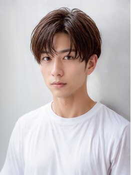 オレット いわき(Olette)の写真/毎朝簡単セットでON/OFFキマるスタイルをご提案。[men'カット/ニュアンスパーマ/ツイストスパイラルパーマ]