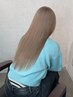 【ダブルカラー】最高峰エフェクトブリーチ＋オンカラー