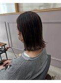 切りっぱなしボブ