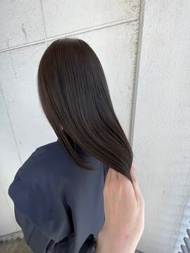 ジーナ 船橋(Zina) 髪質改善*ロングレイヤーグレーベージュ*美髪【Zina船橋】