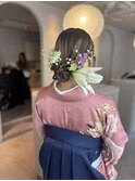 【LICCA古賀愛】卒業式ヘアセット/成人式ヘア/横髪/