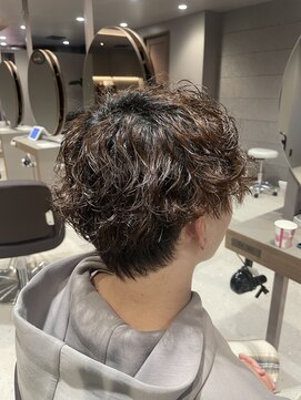 ショコララテ メンズゆる巻き×波パーマ！