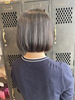 アチーブリス(achieve Liss)&nbsp;切りっぱなしミニボブ透明感赤み消しカラーナチュラルベージュ