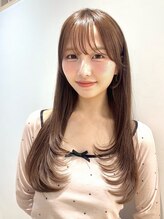 アビー(ABBEY3) レイヤーカットミディアムレイヤー顔周りレイヤーロングレイヤー