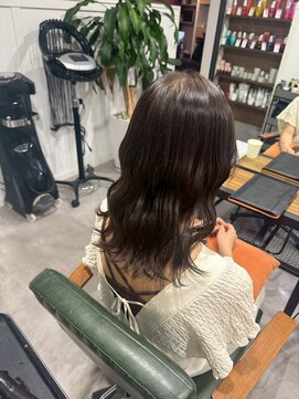 シャルムバイルーチェココ(CHARME by Lu'ce coco) くびれヘアゆるふわウェーブミディ