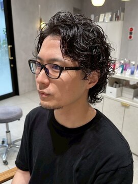 ボタンヘアー 日吉(BoTaN HAIR) メンズパーマ/グランジパーマ/波巻/無造作/ウェットしたいリング