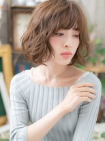 カバーヘアアンドスパ ブリス 浦和(COVER HAIR&SPA bliss)&nbsp;ひし形レイヤーカット抜け感ボブパーマh4浦和20代30代40代