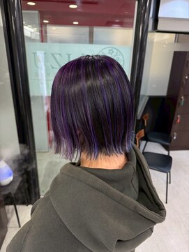 アイズ 本厚木(AIZU) アンブレラカラー　ヴァイオレット