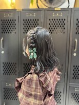 ヴァイス 渋谷店(VAICE)&nbsp;ライブ前ヘアセット/編みたらしアレンジ/編み込み