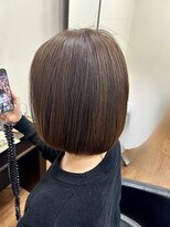 ヘアー アンアン(Hair AnAn)&nbsp;肩下２５ｃｍから肩付かない大人ボブにバッサリ案件