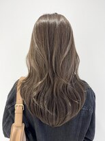 ムード(MOOD,)&nbsp;イメチェン/ピンクベージュ/アンブレラカラー/前髪/銀座駅