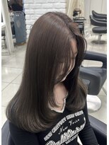 アッシュ 吉祥寺店(Ash)&nbsp;【ワンカラー！ブリーチ履歴あり】赤みを消した透明感グレージュ