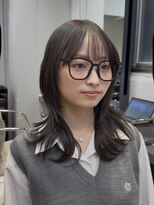 ドットニュー 横浜店(dot.nyu)&nbsp;【艶カラー×顔周りカット】韓国/韓国ヘア/横浜/横浜駅/学割