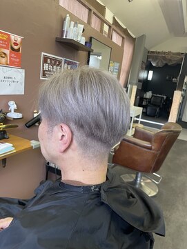 ブリックヘアー(BLICK Hair) men'sトリプルカラー シルバー