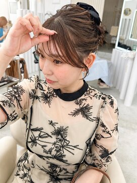 ユイマァル 岡山(YUIMARL) 岡山似合わせ前髪顔周りカット20代30代40代韓国アレンジベージュ