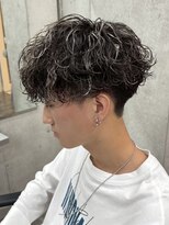 メンズサロン アネロ 名駅(Men's salon anhelo)&nbsp;メンズカット×波巻きパーマ×ツーブロック×ハイライト