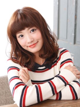 アメリエギャルソン 岩槻店(amelie et garcon) 《artemani》小顔×目力アップ ふんわりセミディ