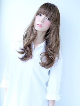 ヘアアンドスパ ルート(ROOT) 曖昧なカールで魅せるミステリアスロング