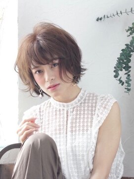 エムスラッシュ アヴェダ 自由が丘(M.SLASH AVEDA) 【M.SLASH】ナチュラルふわっとボブ