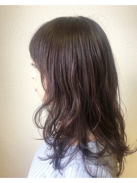 イマージュアヴェダ 丸井吉祥寺店 【吉祥寺/AVEDA】pink ash×セミロングstyle