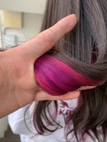 サロンドミルク 溝の口店(salon de MiLK) *インナーカラーならめっちゃ派手でも大丈夫!