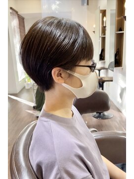 モアナヘア(moana hair) 耳かけマッシュショート