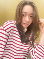 レニーバイエース(LANY by ACE)&nbsp;【LANY横浜】ミルクティーベージュ×前髪パーマ