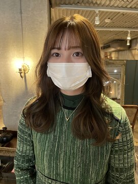 髪質改善と縮毛矯正の専門店 サンティエ(scintiller) オリーブベージュ