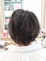 ラグラスヘア(LAGRAS HAIR)&nbsp;ラベンダーグレージュのゆるふわショート