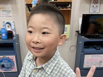 お子様のご来店も歓迎☆赤ちゃんから大学生まで幅広く施術可能○