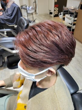 ルシードスタイル ボーグル(LUCIDO STYLE BOGL) パートスタイル×ピンクブラウン