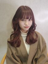 エニフォーイーストハム(Eni for eastham)&nbsp;韓国レイヤーカット/ピンクブラウン