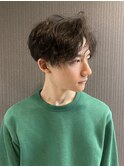 くせ毛活かしたパーマ風【理容室】蒲田/床屋/バーバー/メンズ/