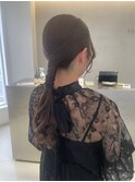 タイトヘアアレンジ