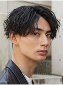 ツイストスパイラルパーマツイストパーマ波巻きパーマウルフ★