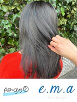 エマヘアデザイン(e.m.a Hair design) アッシュグレー