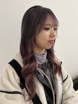 ゼスト パーク(ZEST PARK) pink×gray umbrella   YURI:)