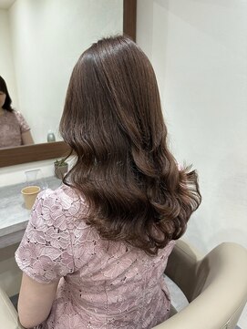 アミー 銀座(Ammy) 韓国風コテ巻き風パーマ