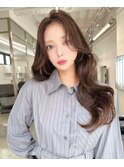 レイヤー×ロング韓国風