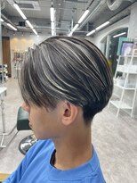 リミットバイアフィナー 大宮店(limit by Afinar) メンズハイライト/センターパート