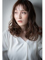 カバーヘア ブリス 志木南口駅前店(COVER HAIR bliss)&nbsp;乾かすだけ大人可愛い毛先パーマ韓国風ミディアムv志木30代40代