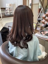 コアフィールフィス(COIFFURE fils)&nbsp;【見附　今町】M3Dカラー　巻き髪ロング　似合わせ