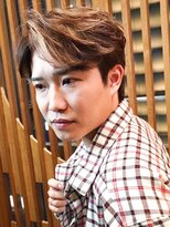 ヒロギンザバーバーショップ 神楽坂店(HIRO GINZA BARBER SHOP)&nbsp;メッシュセンターパート