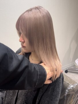 シキ(Ciqi) ハイトーン/ブロンドベージュ/ケアブリーチ/ダメージ最小