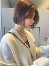 ニール(niil) ミニボブ + ピンクラベンダー