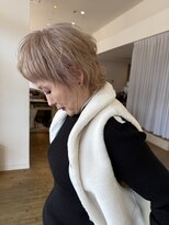 コワファースト 別府&nbsp;大人可愛い20代30代40代50代60代ショート/白髪ぼかし/大分/別府