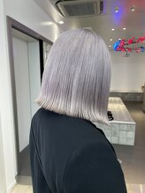 ツヤがあるハイトーンもお任せください！【ホワイトグレージュ】