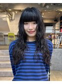 ロングレイヤーパーマ