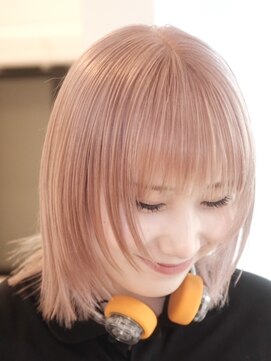 ミーム 原宿 表参道(meme) *夏はハイトーン!ブリーチカラー特集