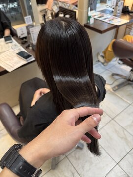 アルターリアン(aL ter LieN) 黒髪/ボブウルフ/ネビージュ／小顔／ワンレン/千葉/宮野翔